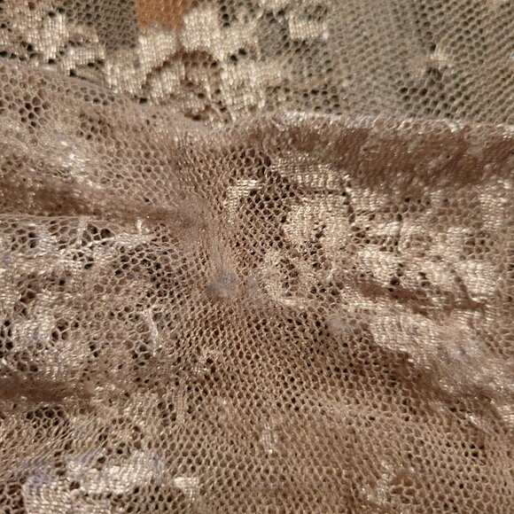 NWT The Limited Womens M Y2K Lace Fairy Grunge Whimsygoth HIgh Neck Layering Top - Picture 9 of 9